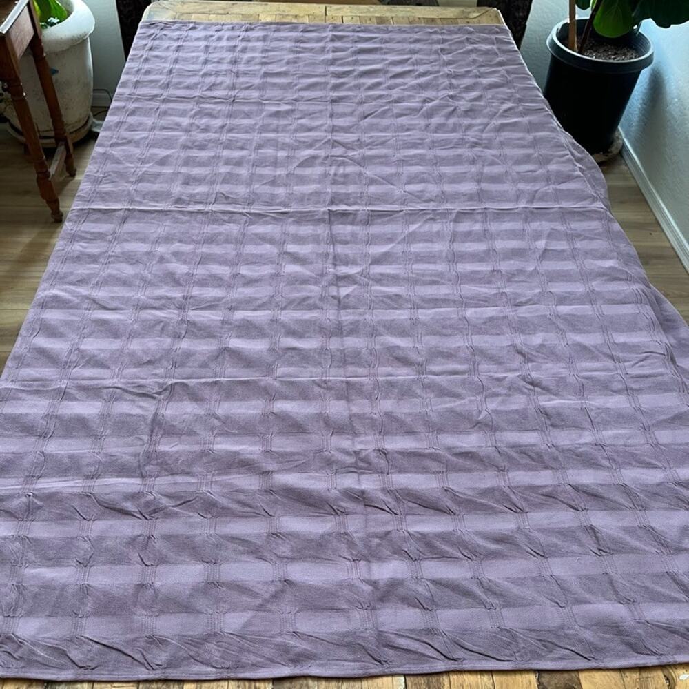 The Company Store Purple Amethyst Shower Curtain 72" x 72" Organic Cotton
